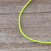 Резинка шляпная SAFISA, 1,5 мм, 25 м, цвет 201 неоновый желтый. Арт 4730-1,5мм-201