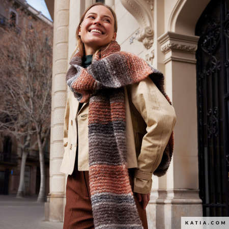 Журнал с моделями по пряже Katia  Woman-Man Multicolor 2. Арт 7923