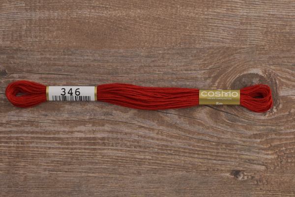 Мулине COSMO однотонный цвет  346       . Арт 25-6/346       