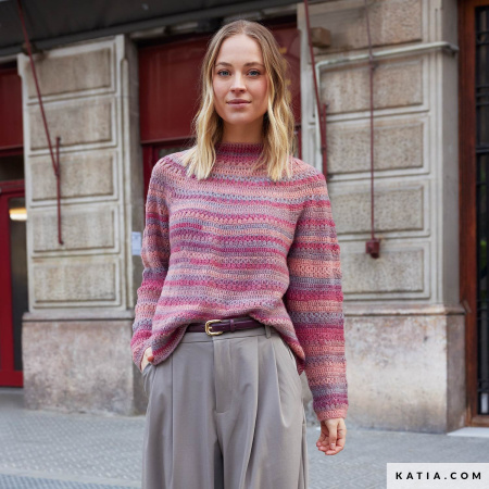 Журнал с моделями по пряже Katia  Woman-Man Multicolor 2. Арт 7923