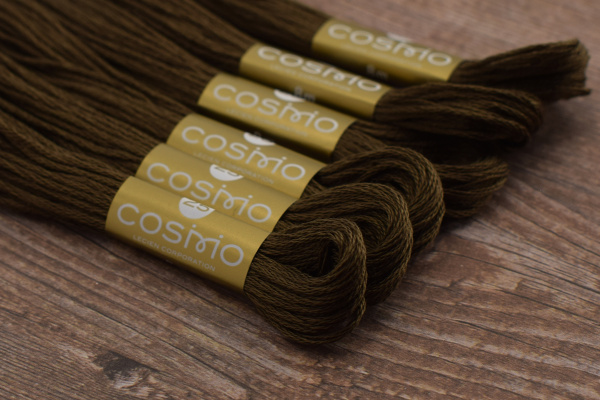 Мулине COSMO однотонный цвет  370       . Арт 25-6/370       