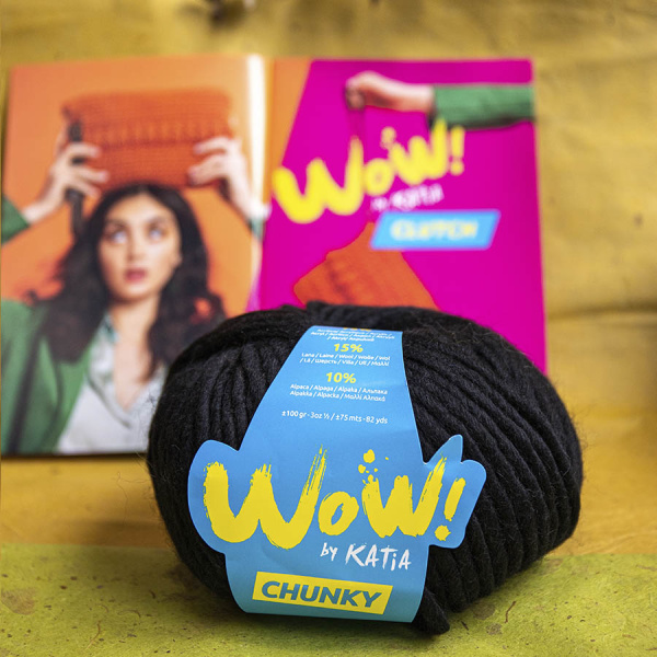 Пряжа Wow-Chunky, 75% акрил, 15% шерсть, 10% альпака, 100 г, 75 м. Арт 1312.53