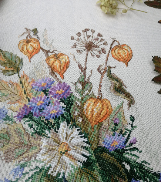 Набор для вышивания "Осень в букете". Арт 04.005.32