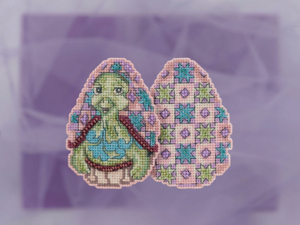 Набор для вышивания "Черепаха" Jim Shore. Арт JS181813