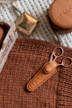 Чехол для ножниц "Espoo" Whisky. Арт QB-4187/Whisky