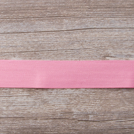 Тесьма киперная хлопковая на блистере SAFISA, 25 мм, 2 м , цвет 05, розовый. Арт P00260C-25мм-05         