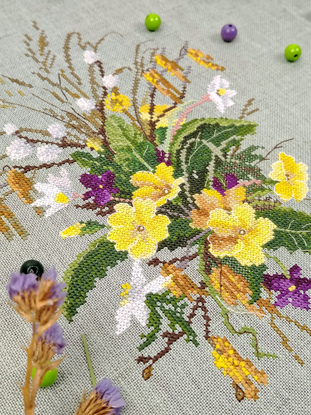 Набор для вышивания "Примулы". Арт 06.002.84