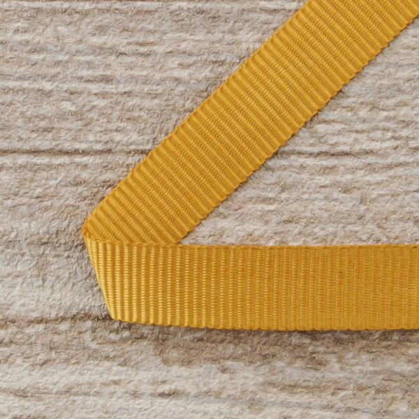 Лента репсовая SAFISA, 10 мм, 25 м, цвет 54 бежево-золотистый. Арт 350-10мм-54