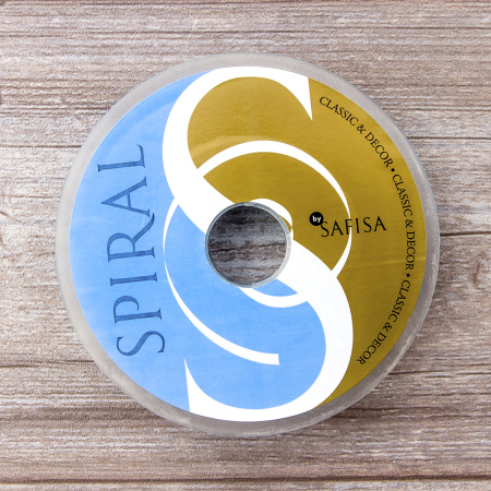 Тесьма киперная SAFISA, 15 мм, 25 м, цвет 16, голубой. Арт 30270-15мм-16