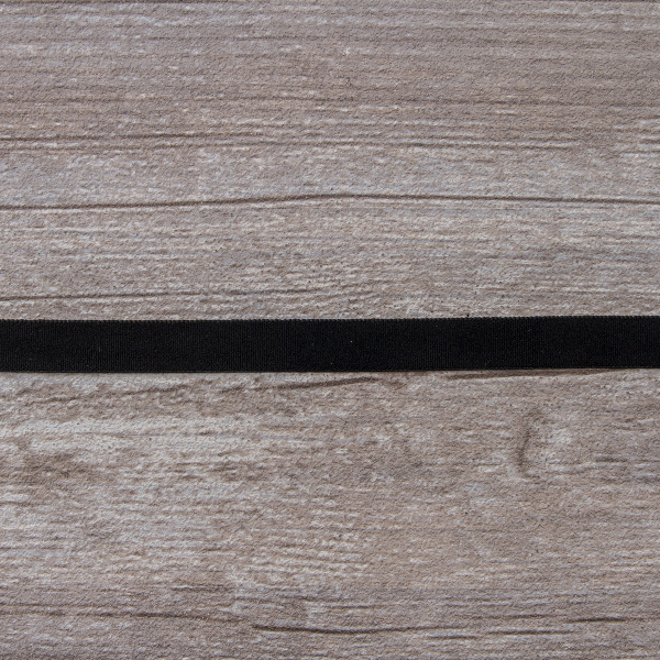 Резинка продежка, Safisa, 10 мм, цвет 01, черный. Арт 4784-10мм-01