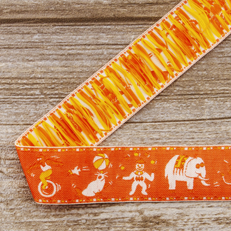 Лента жаккард SAFISA, 30 мм, 15 м, цвет 04. Арт 9108-30мм-04