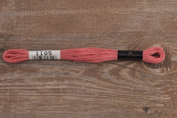 Мулине COSMO однотонный цвет  1105      . Арт 25-6/1105      