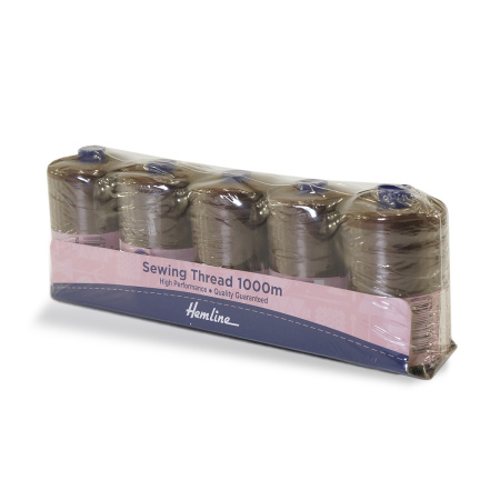 Нить универсальная  Hemline для шитья, 1000 м. Арт N4124.505