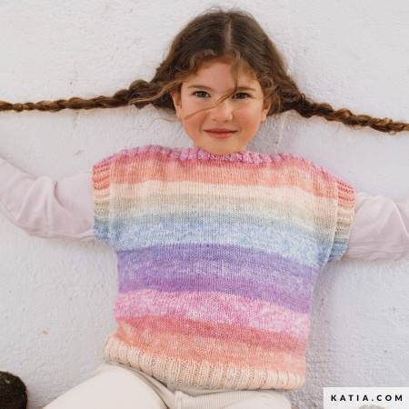 Журнал с моделями по пряже Katia Woman-Kids Twist & Color 1. Арт 7926