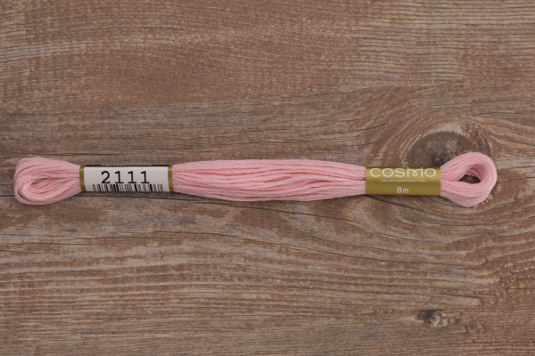 Мулине COSMO однотонный цвет  2111      . Арт 25-6/2111      