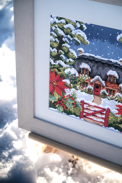 Набор для вышивания "Зима, 4 сезона" . Арт PN-0203192