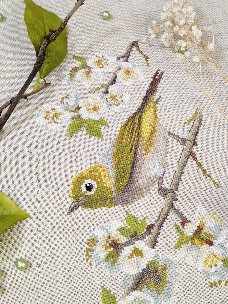 Набор для вышивания  "Белоглазка". Арт 03.011.15