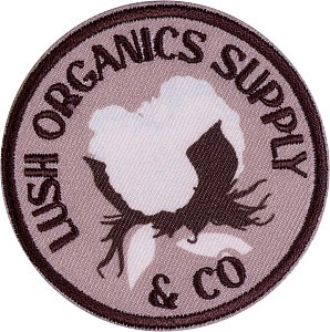 Термоаппликация "Lush Organics Supperly"