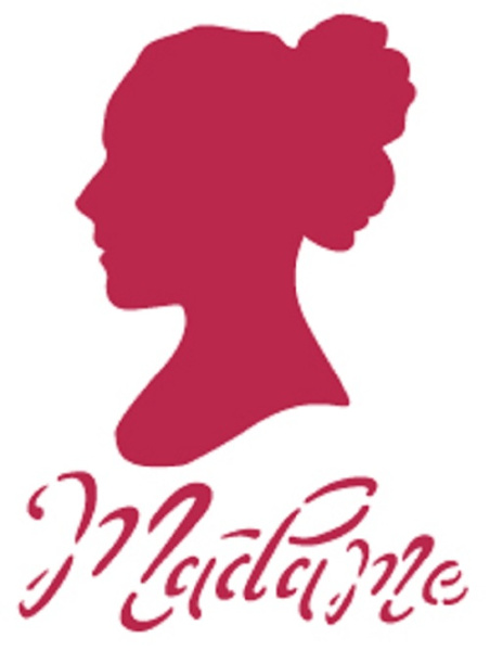 Трафарет "Мадам". Арт KSD139