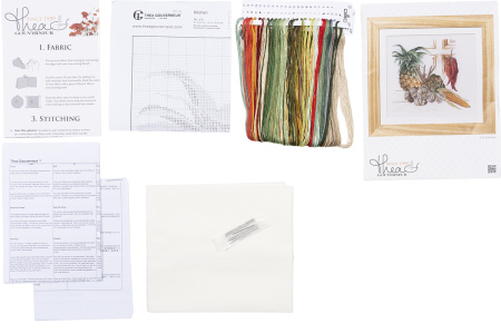 Набор для вышивания "Кухня", канва Aida 14 ct. Арт 576A