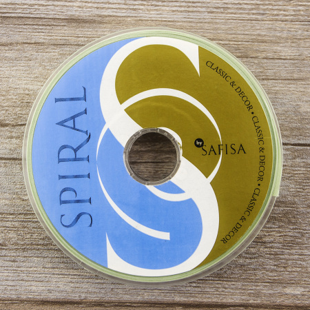 Косая бейка хлопок, 20 мм, 25 м, цвет 73, цвет желто-зеленый. Арт 6600-20мм-73