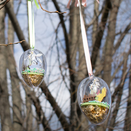 Яйцо из прозрачного пластика разъемное, 6 см. Арт 3906737