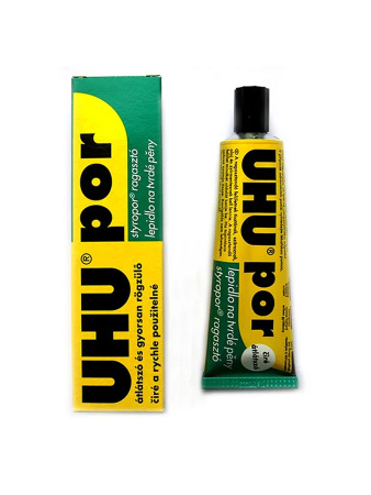Клей для пористого пластика UHU Por, 50 мл. Арт 41341