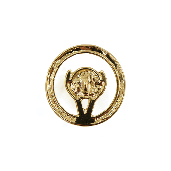 Пуговица DISBOTON, размер 40 цвет C/GOLD1 D 079. Арт 3329140GOLD10D