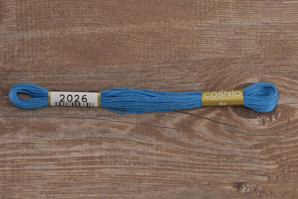 Мулине COSMO однотонный цвет  2026      . Арт 25-6/2026      