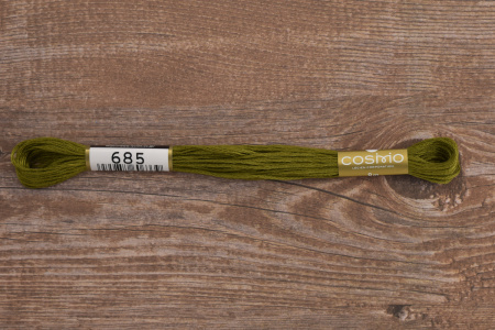 Мулине COSMO однотонный цвет  685       . Арт 25-6/685       