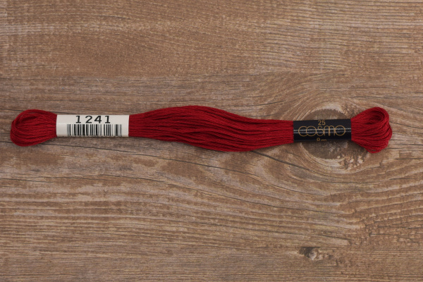 Мулине COSMO однотонный цвет  1241      . Арт 25-6/1241      