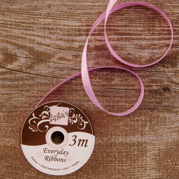 Лента в рулоне для скрап-проектов, цвет розовый. Арт ANT378410