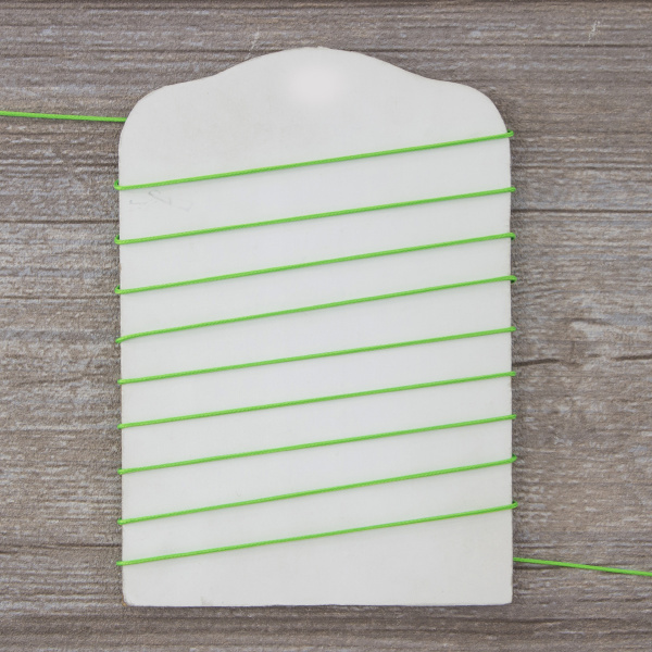 Шнур PEGA полиэстровый неоновый, цвет салатовый, 1,1 мм. Арт 842950000L1805