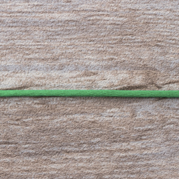 Шнур атласный SAFISA 2 мм, 25 м, цвет 25, зеленый. Арт 462-25                  