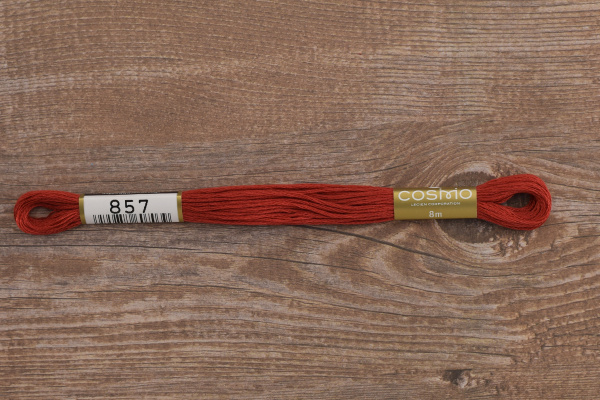 Мулине COSMO однотонный цвет  857       . Арт 25-6/857       