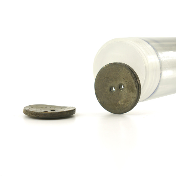 Пуговицы CONCEPT, размер 40, кокос, цвет COL.9 темно-серый. Арт 1919H-040-COL.9