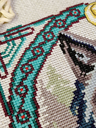 Набор для вышивания "Серый лют". Арт 03.017.20