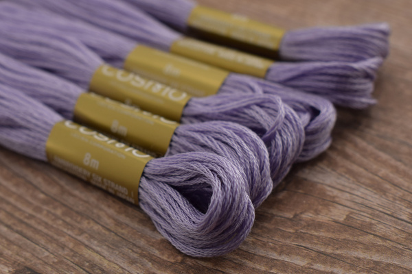 Мулине COSMO однотонный цвет  553       . Арт 25-6/553       