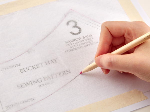 Материал для копирования деталей кроя на ткань, многоразовый. Арт 752