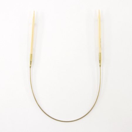 Спицы, круговые, бамбук addiNature BAMBOO №3,75, 40 см. Арт 555-7/3.75-40