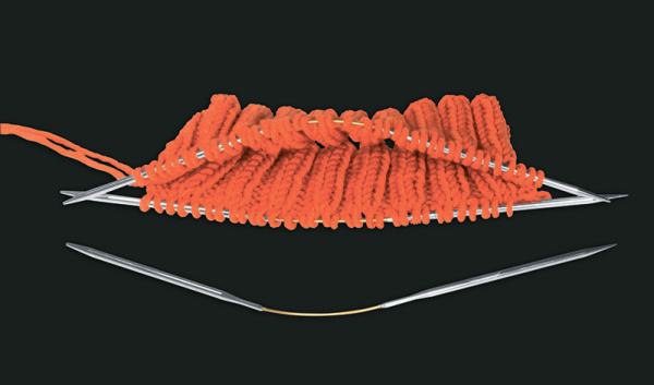 Спицы чулочные гибкие, супергладкие, addiCraSyTrio LONG №5.5, 26 см. Арт 161-2/5.5-26