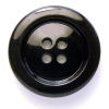 Пуговицы ELEGANT. Арт 7821-28-BLACK/2