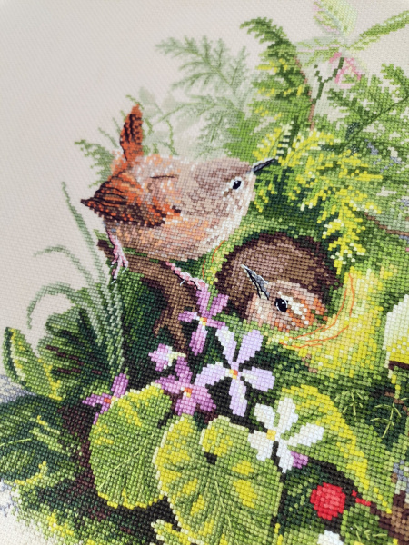 Набор для вышивания  "Крапивники". Арт 03.010.30