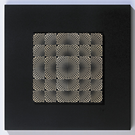 Мозаика из кубиков дизайнерская NAEF CLASSIC "Imago" 6+, натуральное дерево, монохром, 36 деталей. Арт 9960