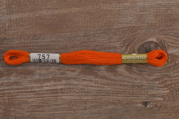 Мулине COSMO однотонный цвет  757       . Арт 25-6/757       