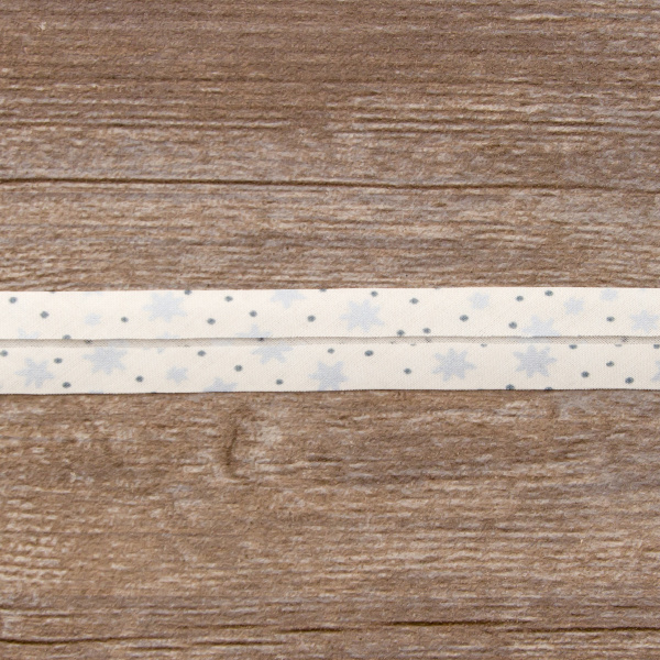 Косая бейка с рисунком SAFISA, арт.6594, 20 мм, 20 м, цвет 02. Арт 6594-20мм-02