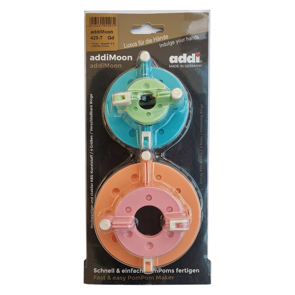 Набор устройств для изготовления помпонов addiMoon. Арт 420-7/000