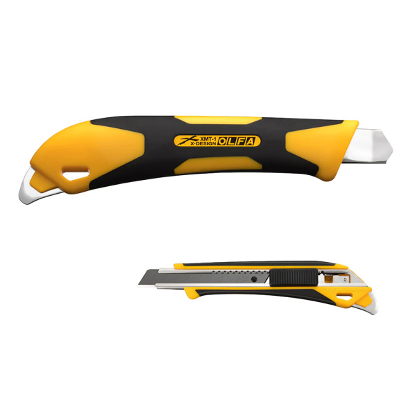 Нож универсальный компактный Olfa с многофункциональным выступом. Арт XMT-1