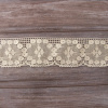 Мерсеризованное хлопковое кружево, 95 мм, цвет экрю. Арт 2229/58