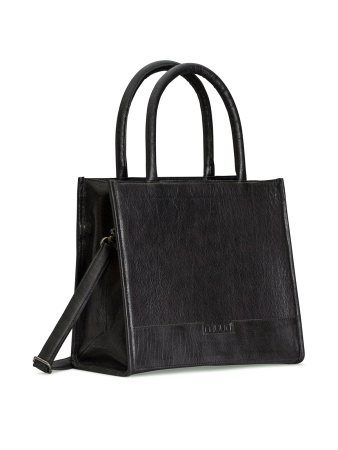 Сумка шоппер "Bina" Black. Арт QB-4640/Black